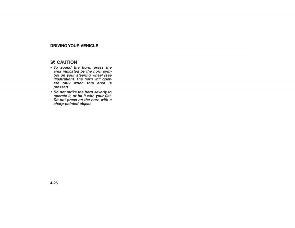 KIA Carens II 2 owners manual / page 121