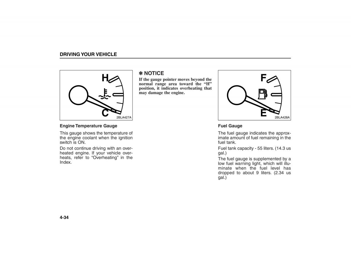 KIA Carens II 2 owners manual / page 129