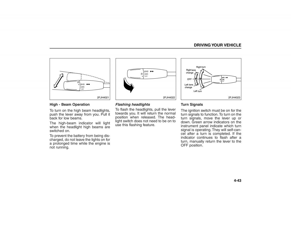 KIA Carens II 2 owners manual / page 138