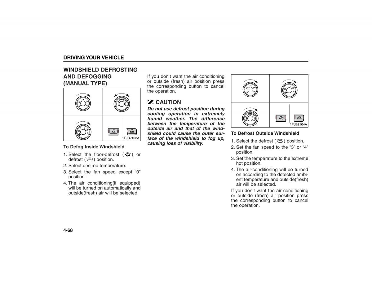 KIA Carens II 2 owners manual / page 163