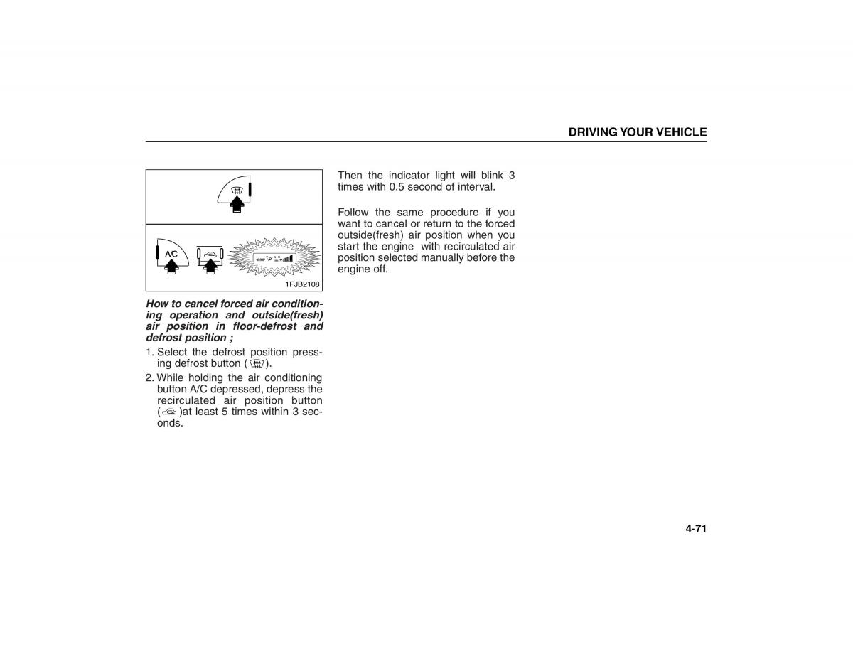 KIA Carens II 2 owners manual / page 166