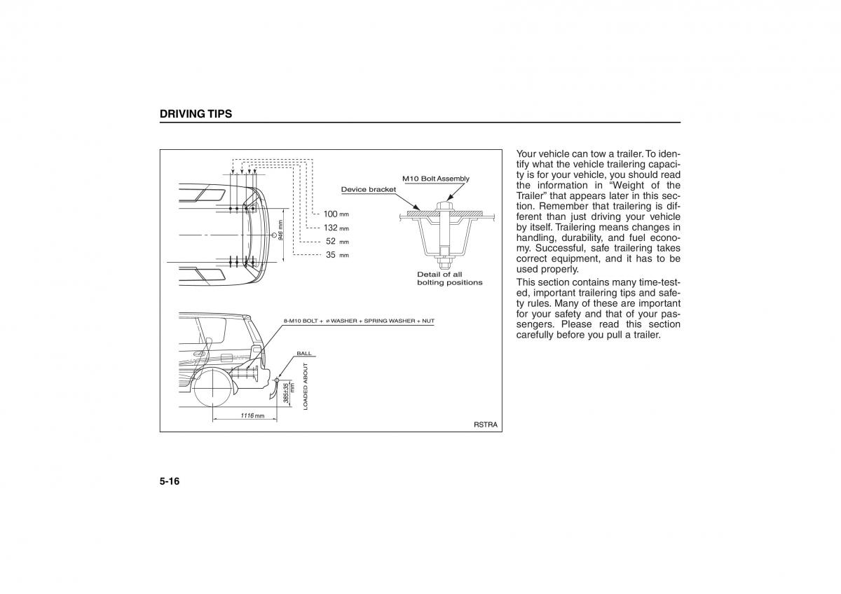 KIA Carens II 2 owners manual / page 182