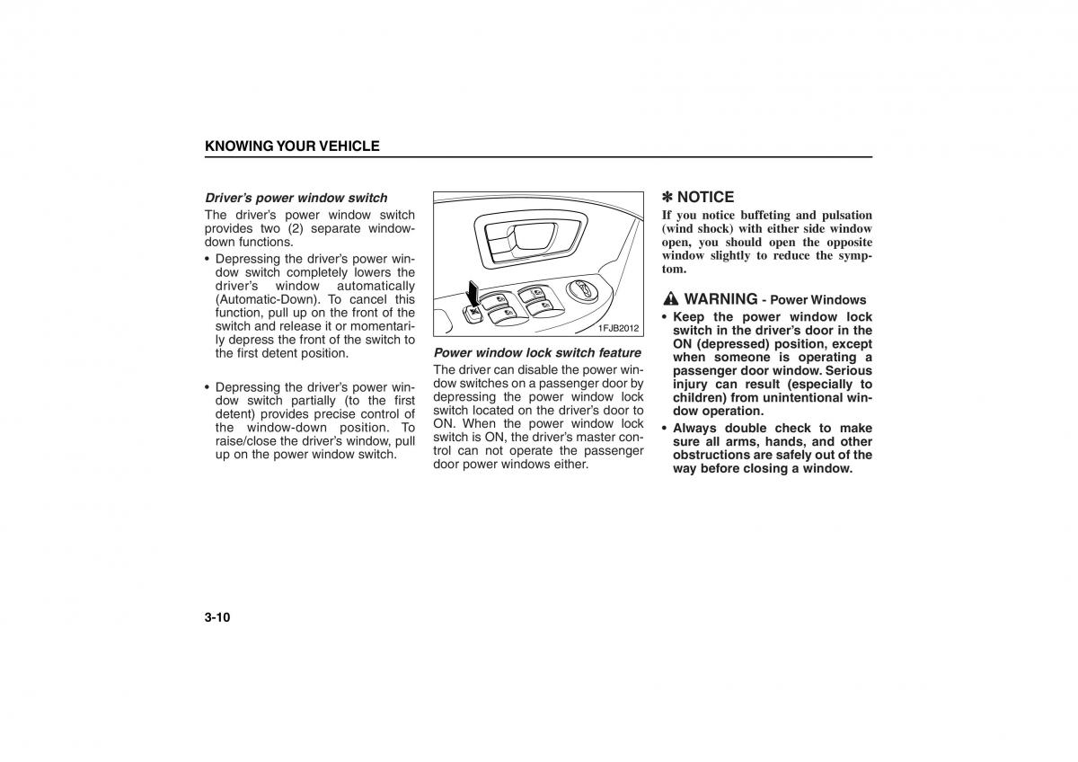 KIA Carens II 2 owners manual / page 19