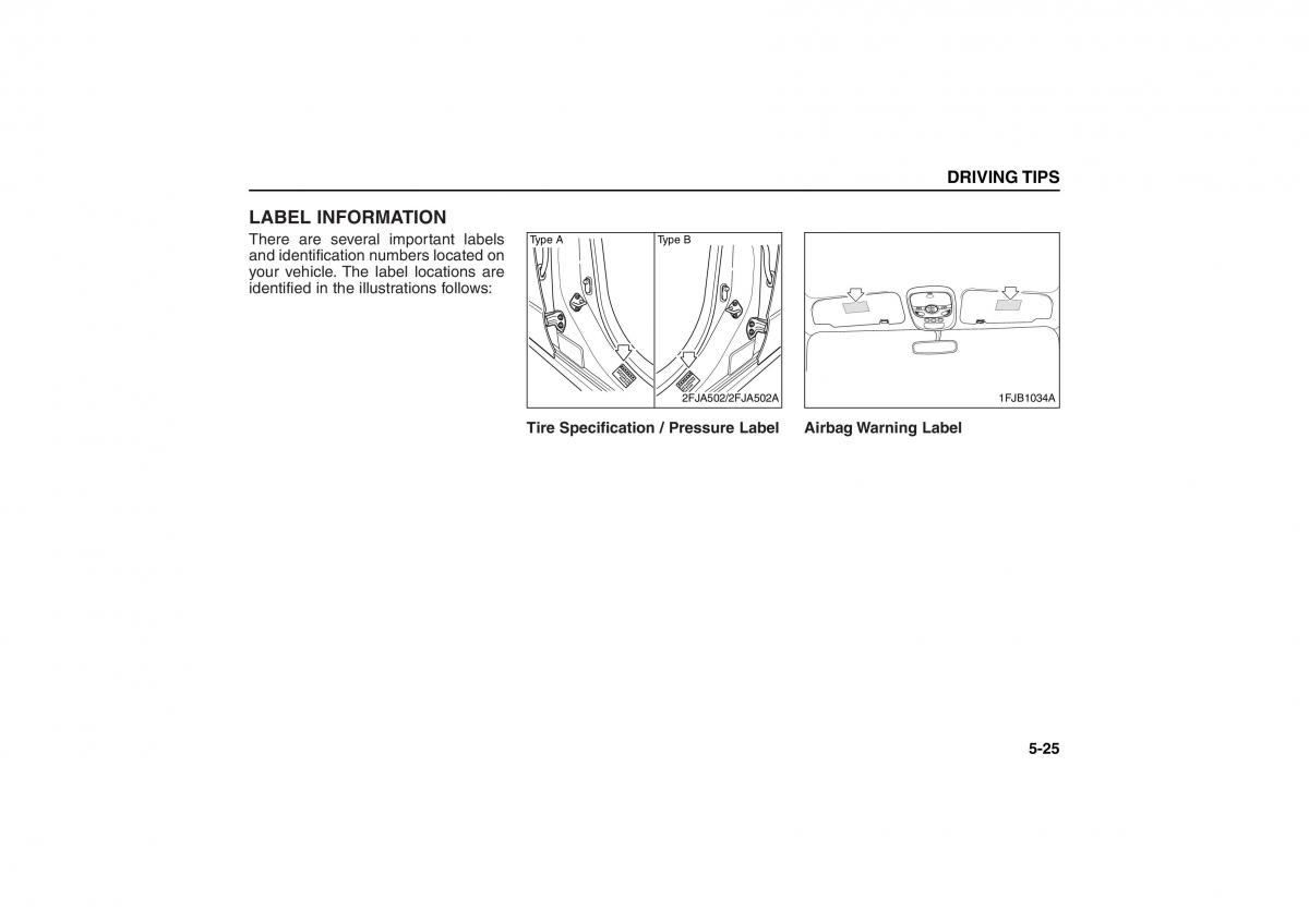 KIA Carens II 2 owners manual / page 191