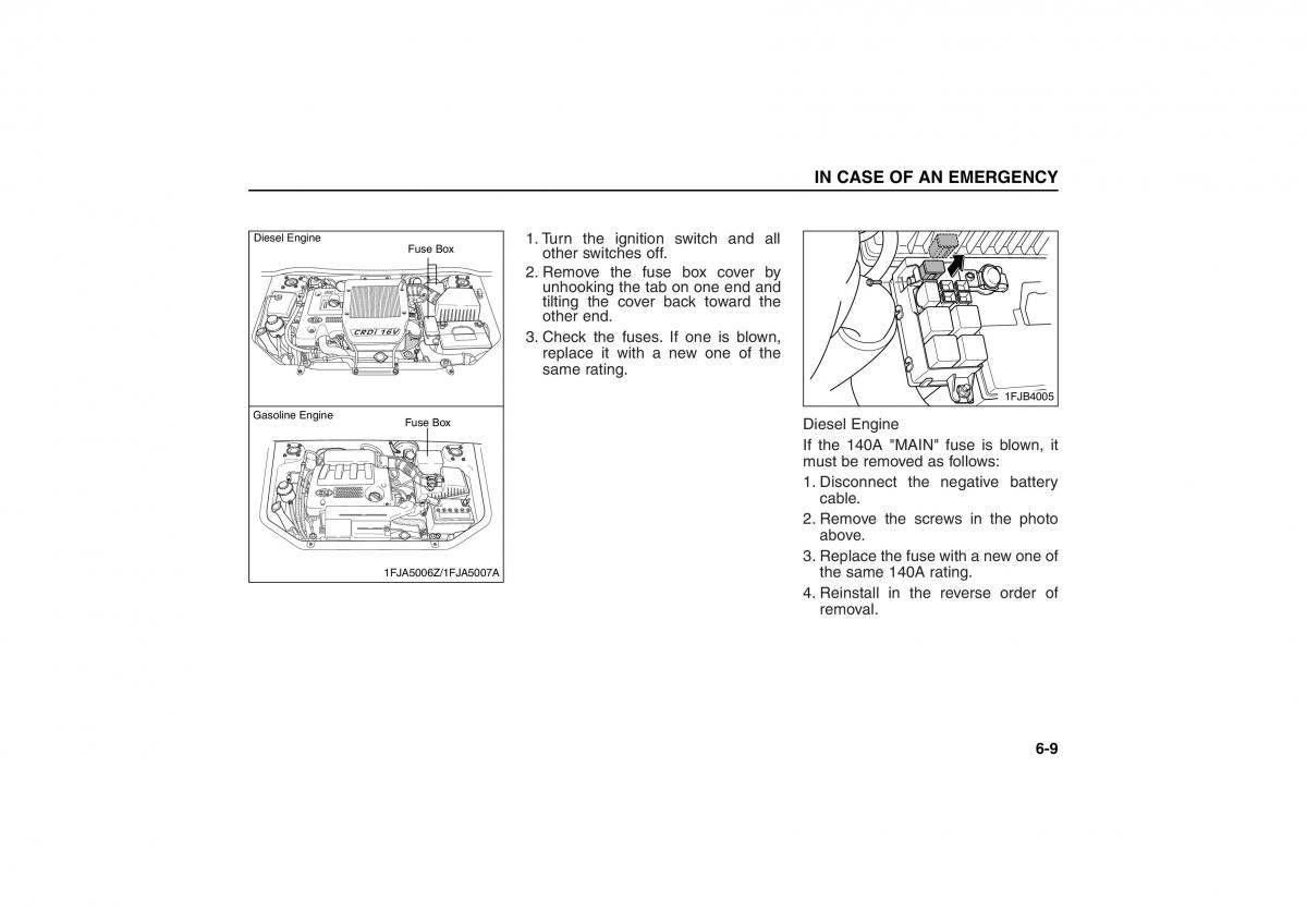 KIA Carens II 2 owners manual / page 200