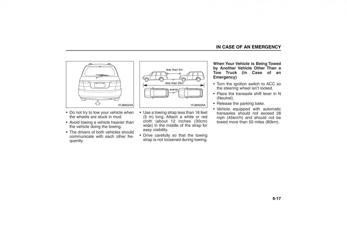 KIA Carens II 2 owners manual / page 208