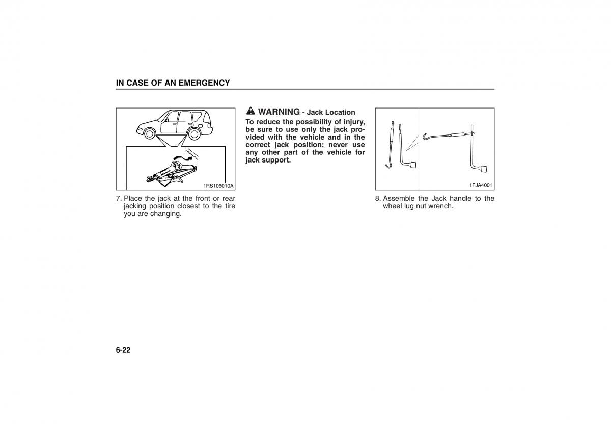 KIA Carens II 2 owners manual / page 213