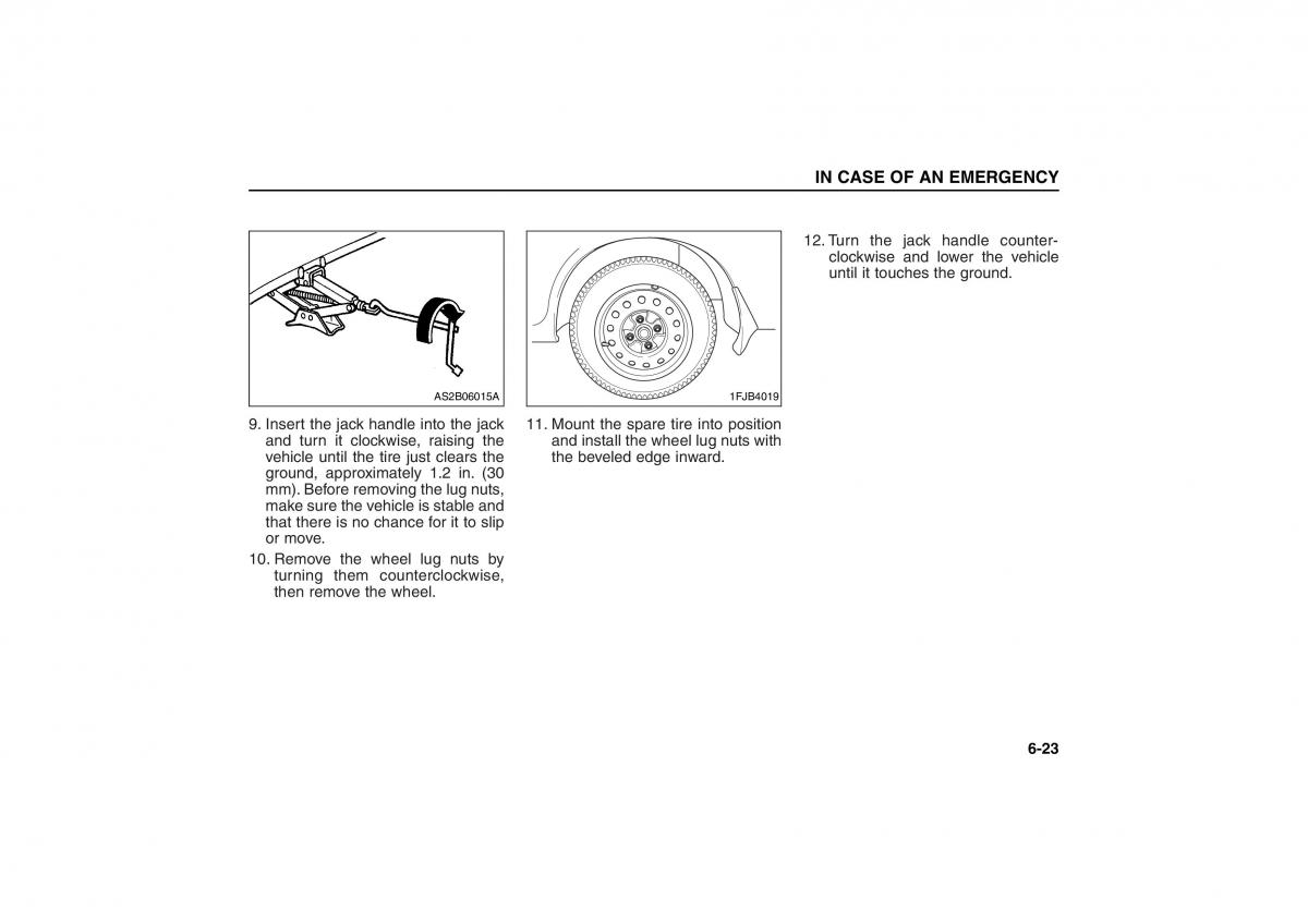 KIA Carens II 2 owners manual / page 214