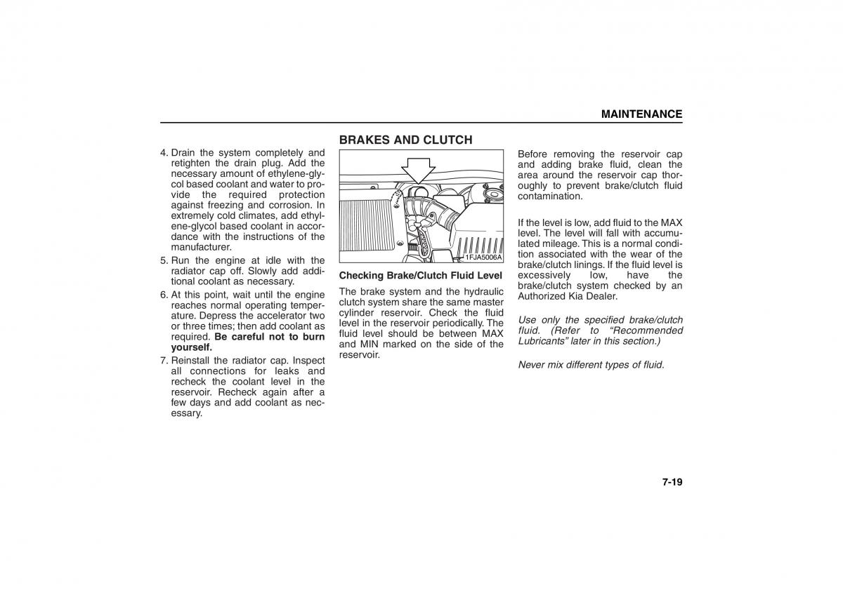 KIA Carens II 2 owners manual / page 236