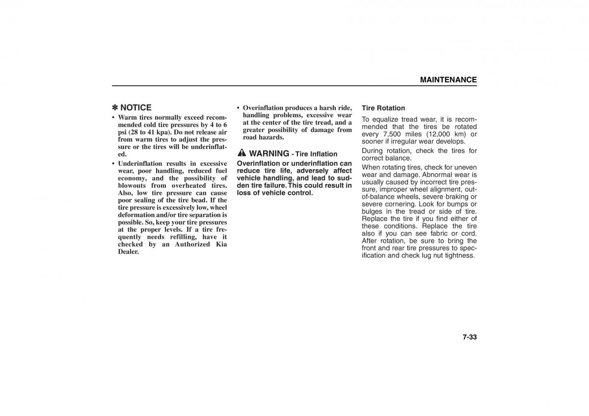 KIA Carens II 2 owners manual / page 250