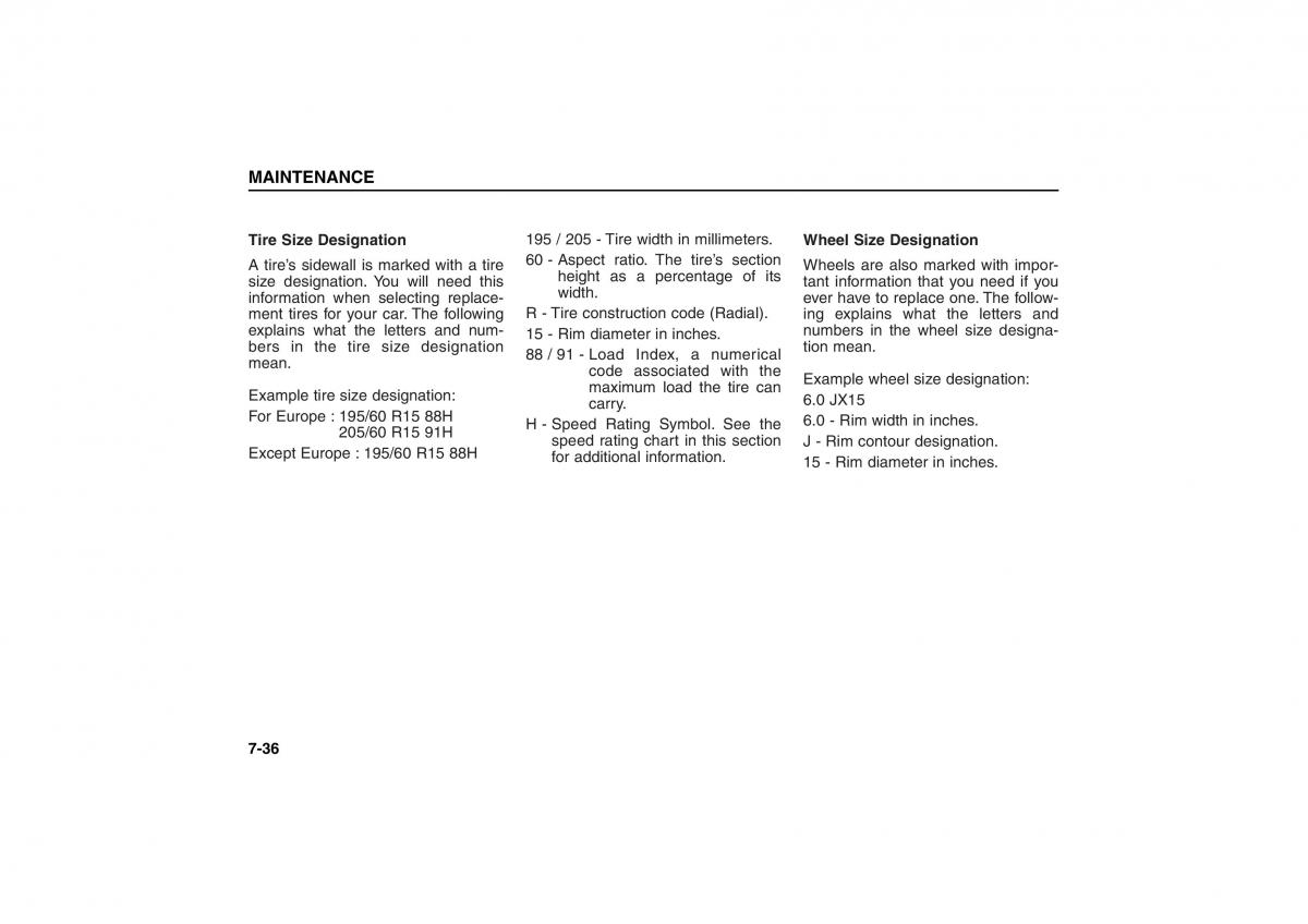 KIA Carens II 2 owners manual / page 253