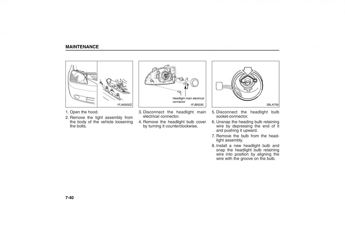 KIA Carens II 2 owners manual / page 257