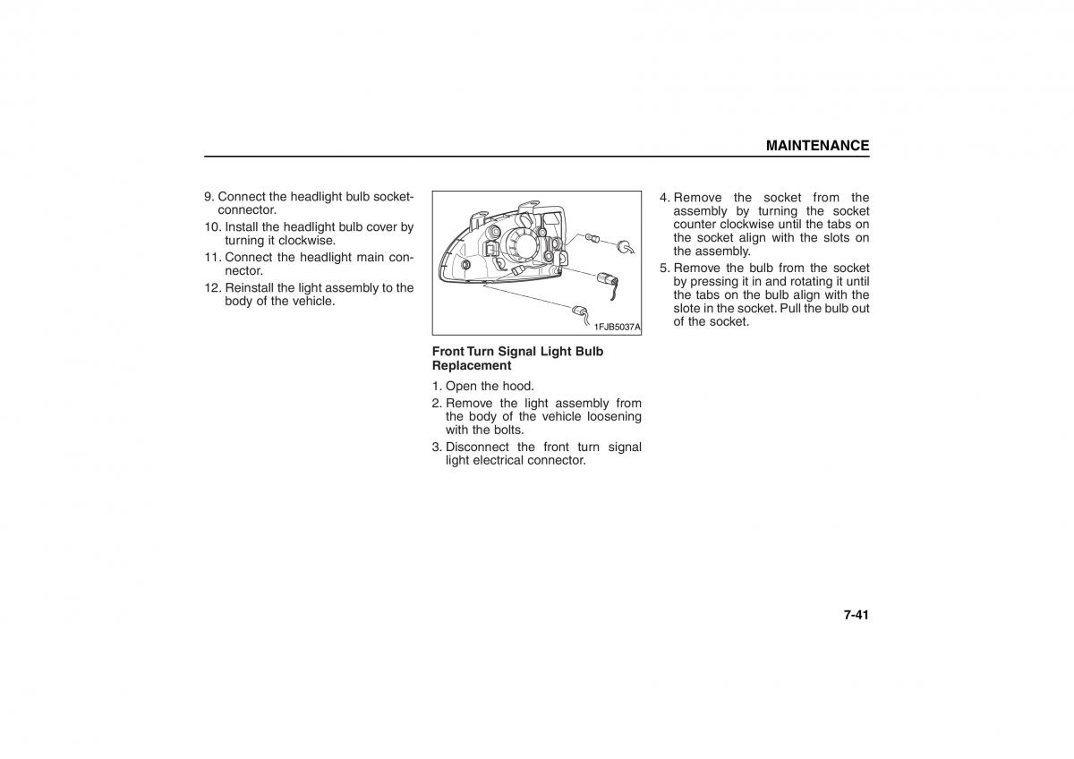 KIA Carens II 2 owners manual / page 258