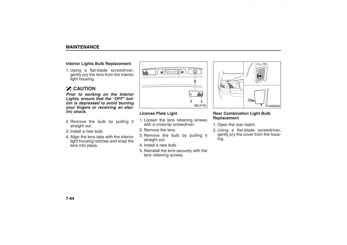 KIA Carens II 2 owners manual / page 261