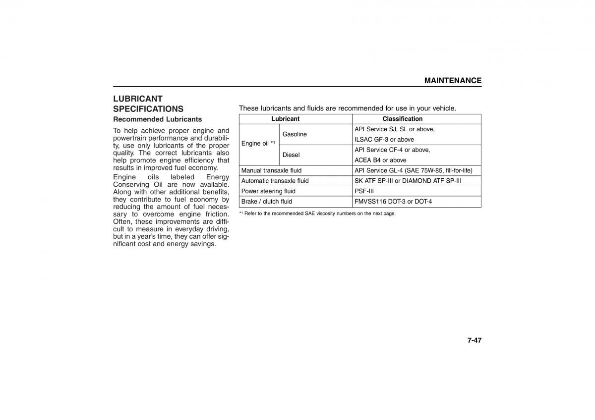 KIA Carens II 2 owners manual / page 264