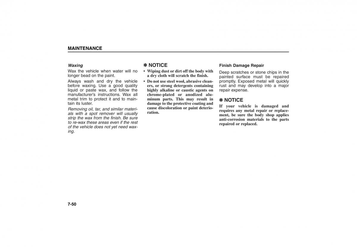 KIA Carens II 2 owners manual / page 267