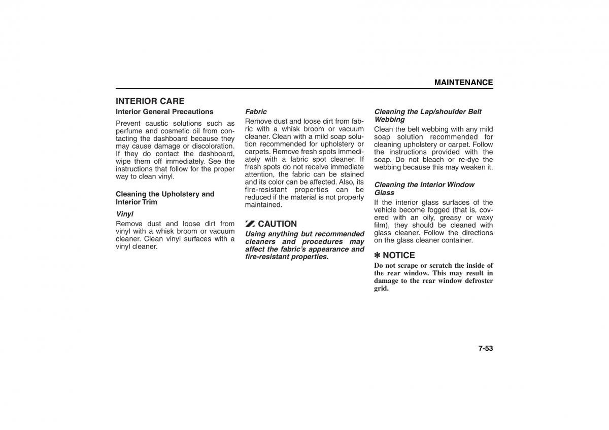 KIA Carens II 2 owners manual / page 270