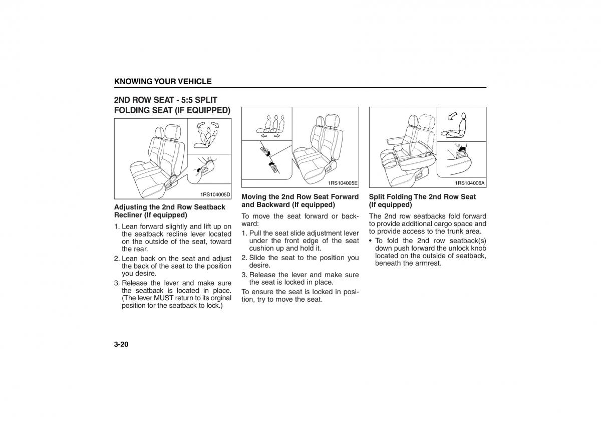 KIA Carens II 2 owners manual / page 29