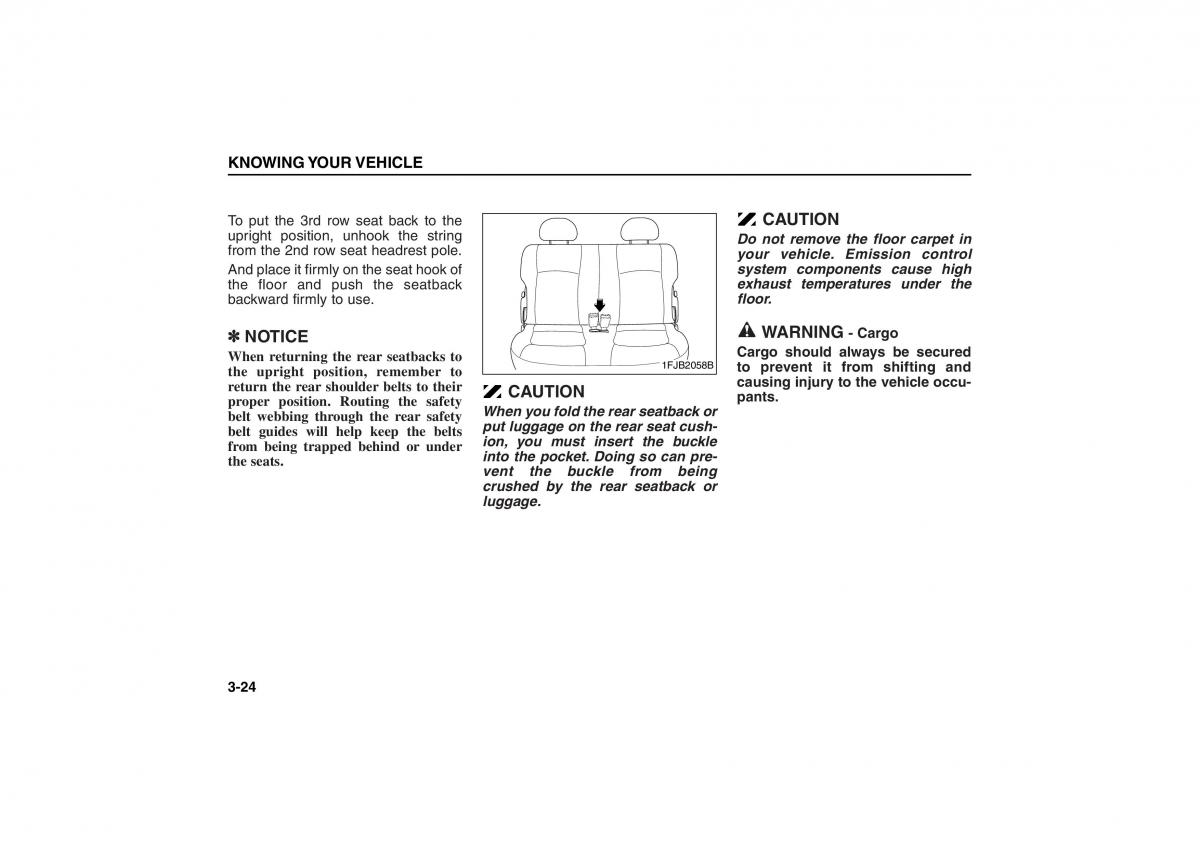 KIA Carens II 2 owners manual / page 33