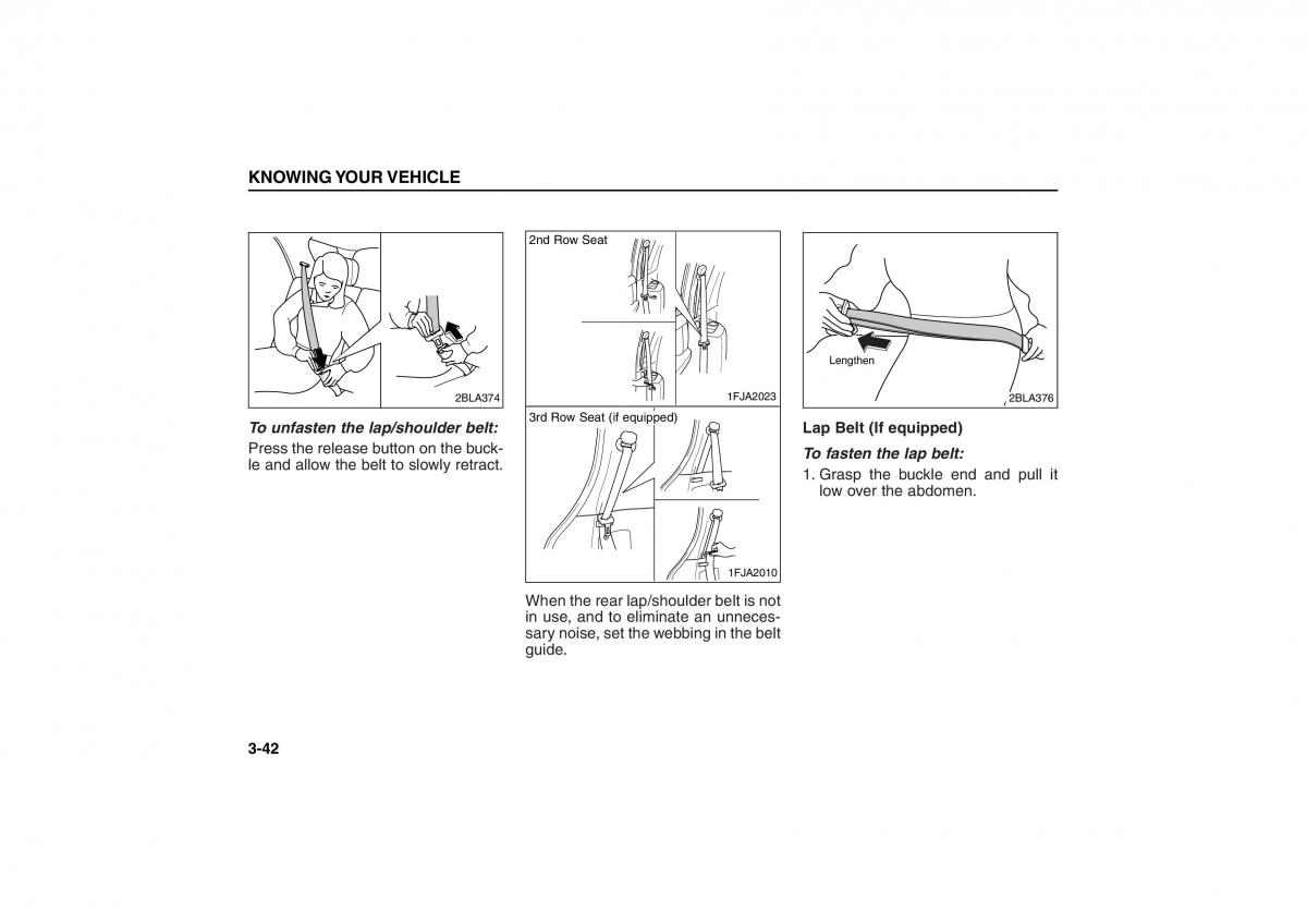 KIA Carens II 2 owners manual / page 51