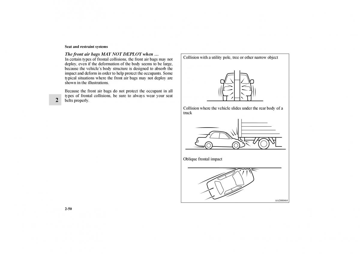 Mitsubishi Galant IX 9 owners manual / page 77