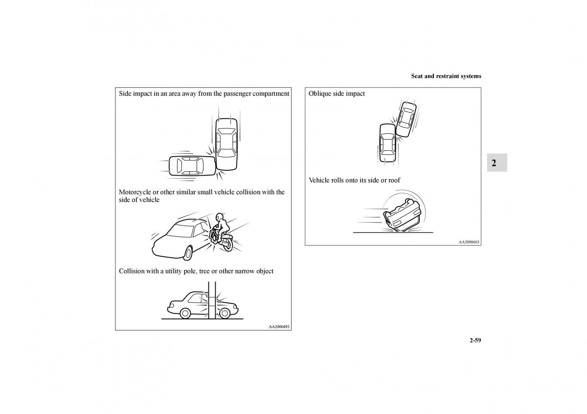 Mitsubishi Galant IX 9 owners manual / page 86