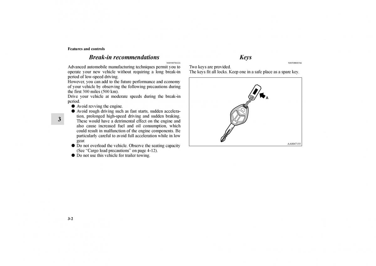 Mitsubishi Galant IX 9 owners manual / page 91