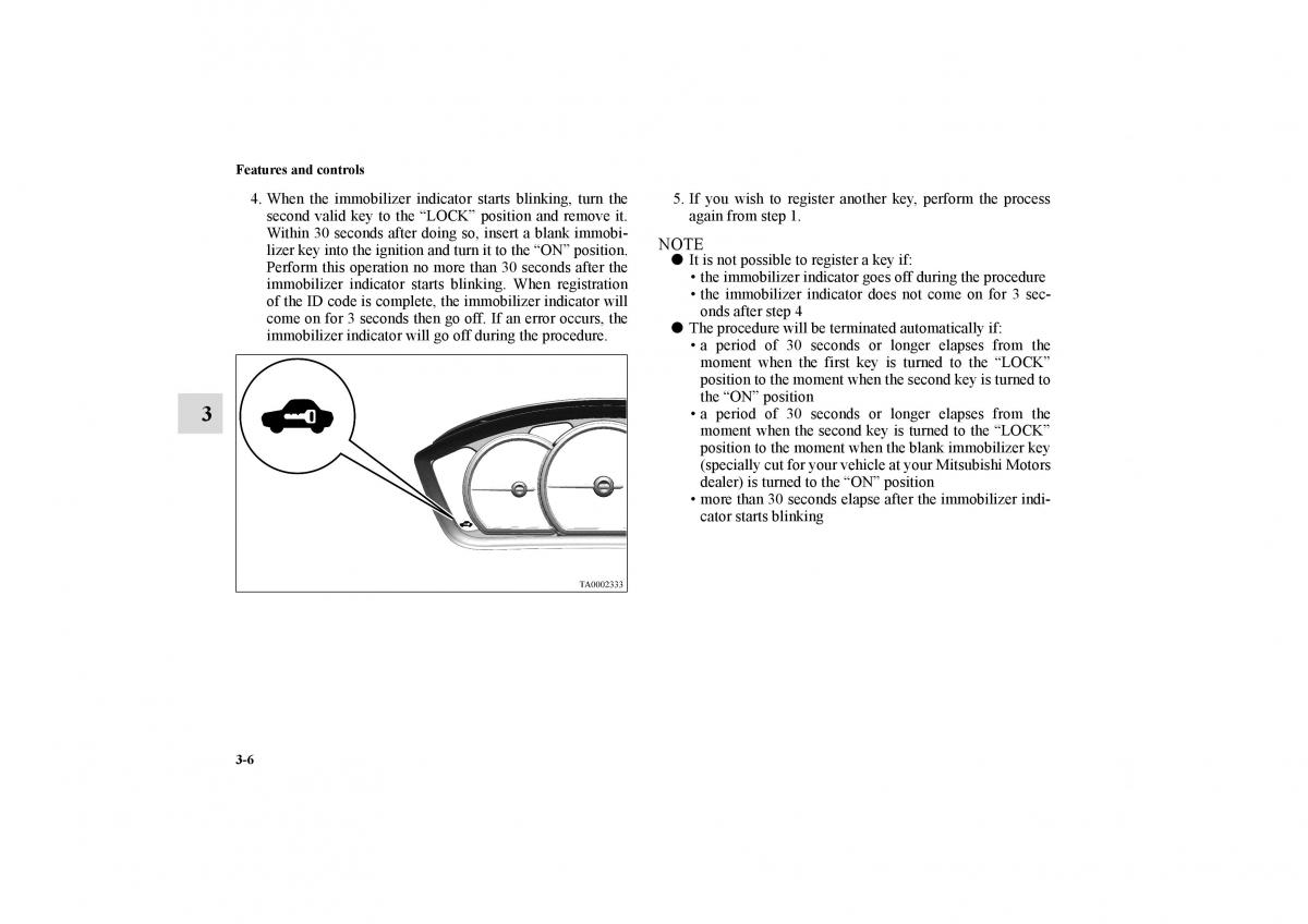 Mitsubishi Galant IX 9 owners manual / page 95