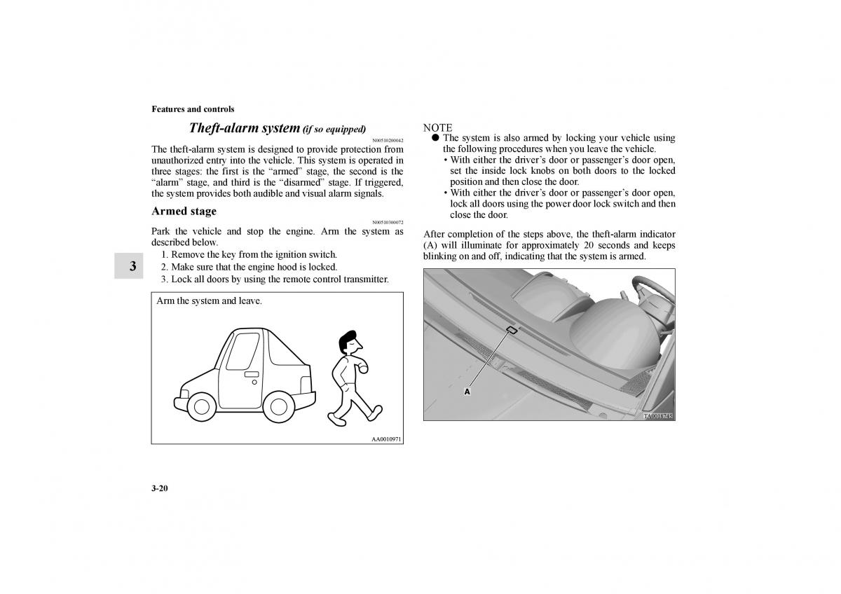 Mitsubishi Galant IX 9 owners manual / page 109