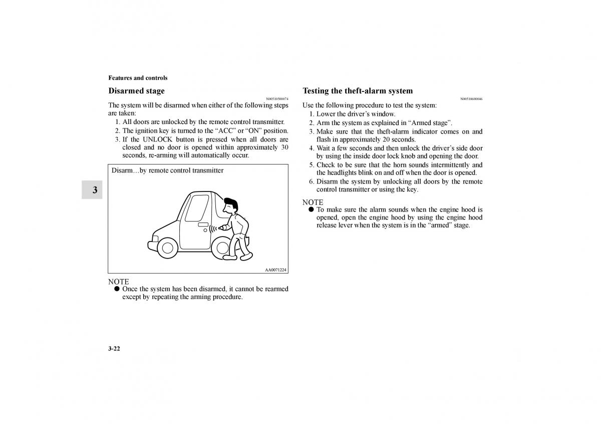 Mitsubishi Galant IX 9 owners manual / page 111