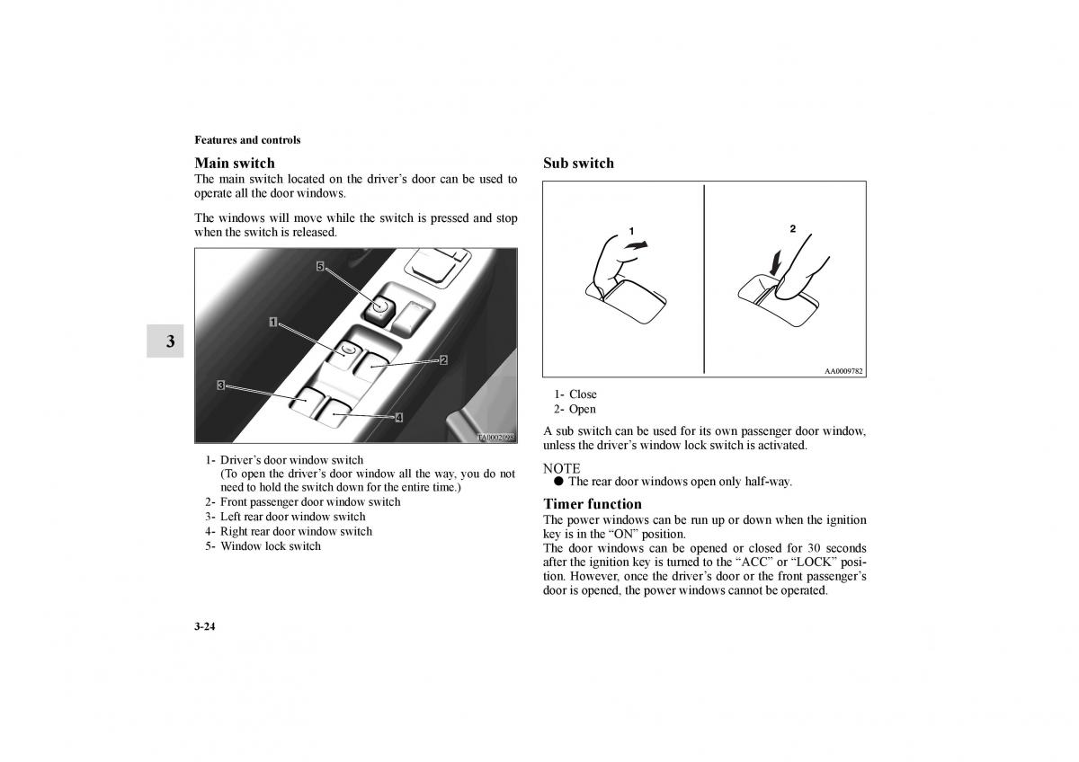 Mitsubishi Galant IX 9 owners manual / page 113