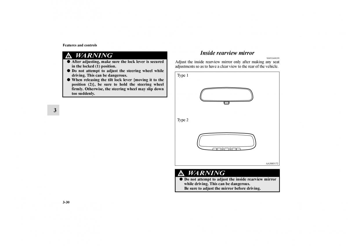 Mitsubishi Galant IX 9 owners manual / page 119