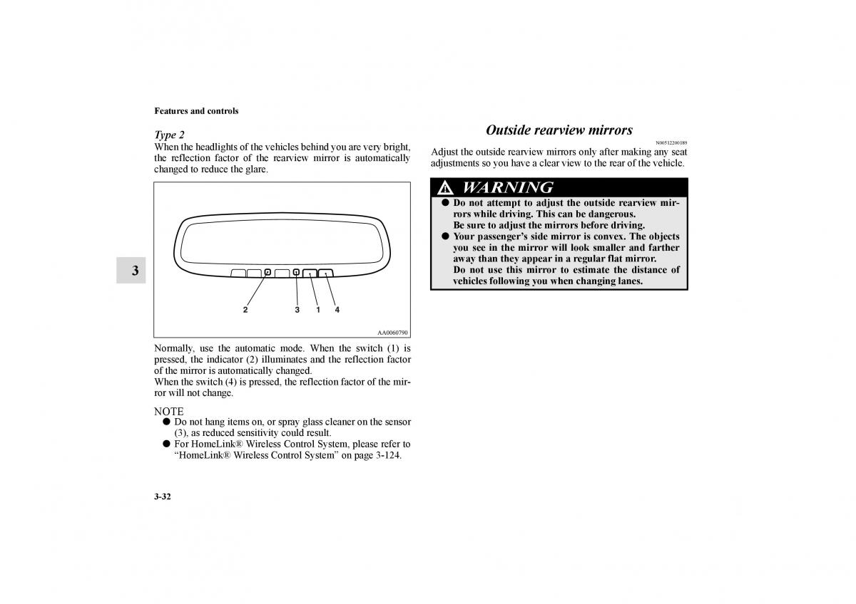 Mitsubishi Galant IX 9 owners manual / page 121