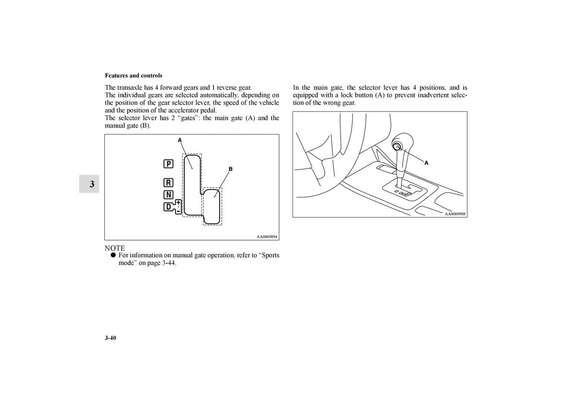 Mitsubishi Galant IX 9 owners manual / page 129