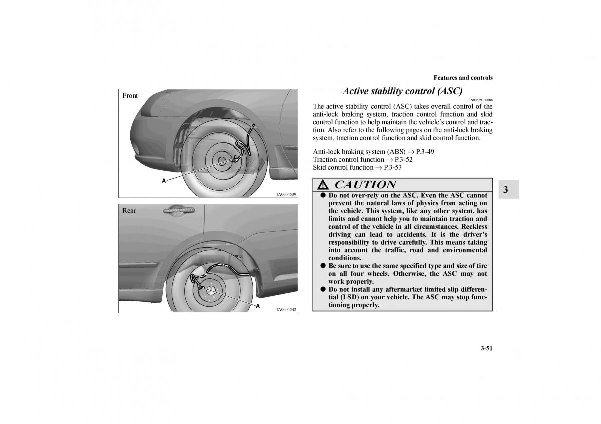 Mitsubishi Galant IX 9 owners manual / page 140