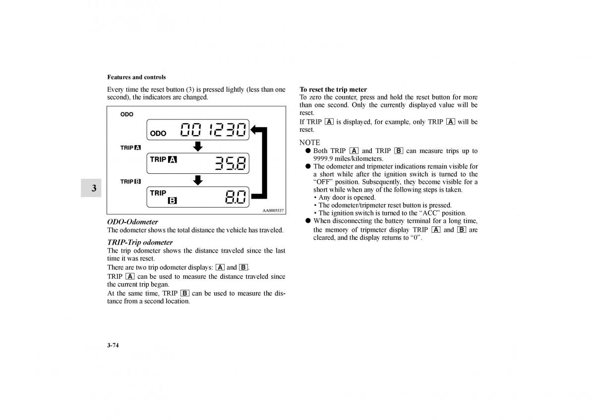 Mitsubishi Galant IX 9 owners manual / page 163