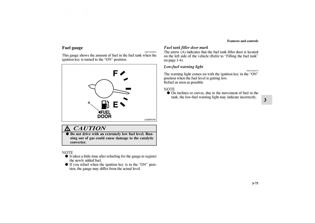 Mitsubishi Galant IX 9 owners manual / page 164