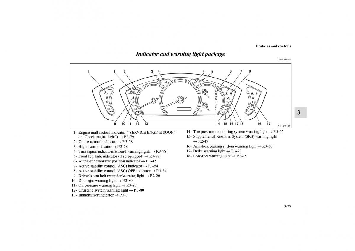 Mitsubishi Galant IX 9 owners manual / page 166