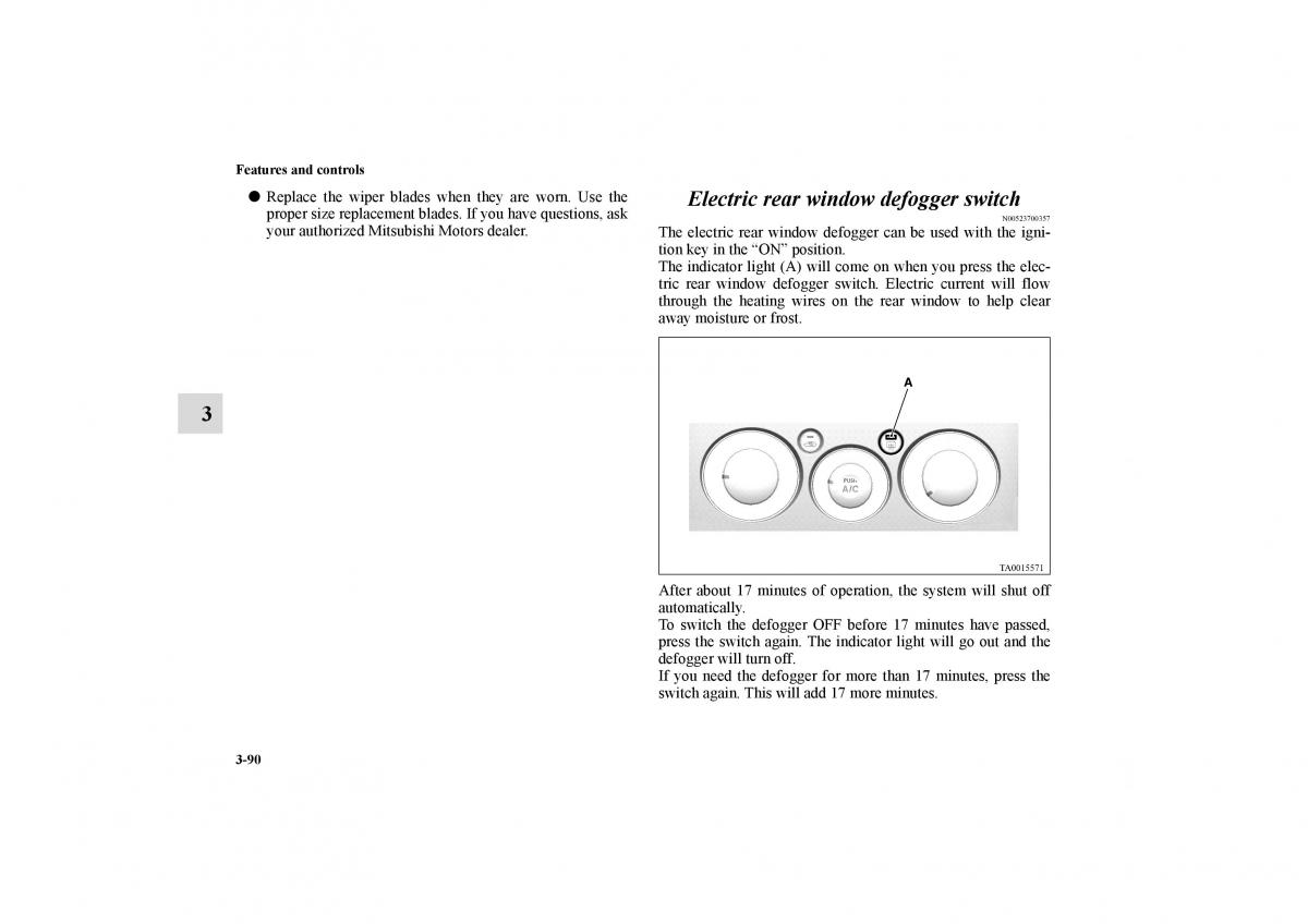 Mitsubishi Galant IX 9 owners manual / page 179