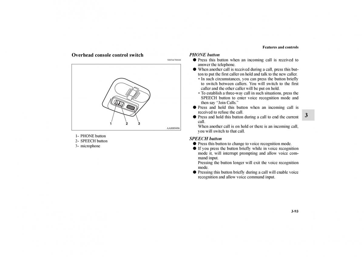 Mitsubishi Galant IX 9 owners manual / page 182