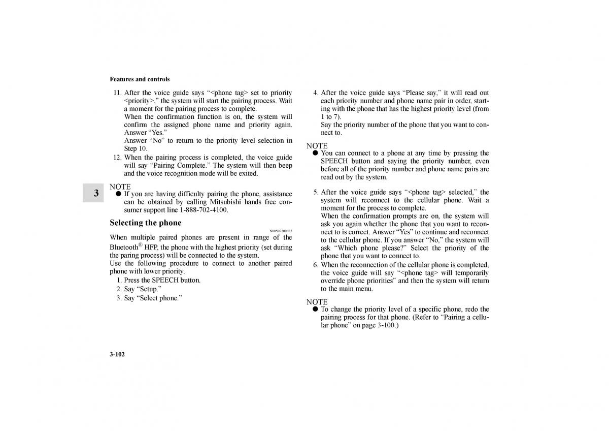 Mitsubishi Galant IX 9 owners manual / page 191