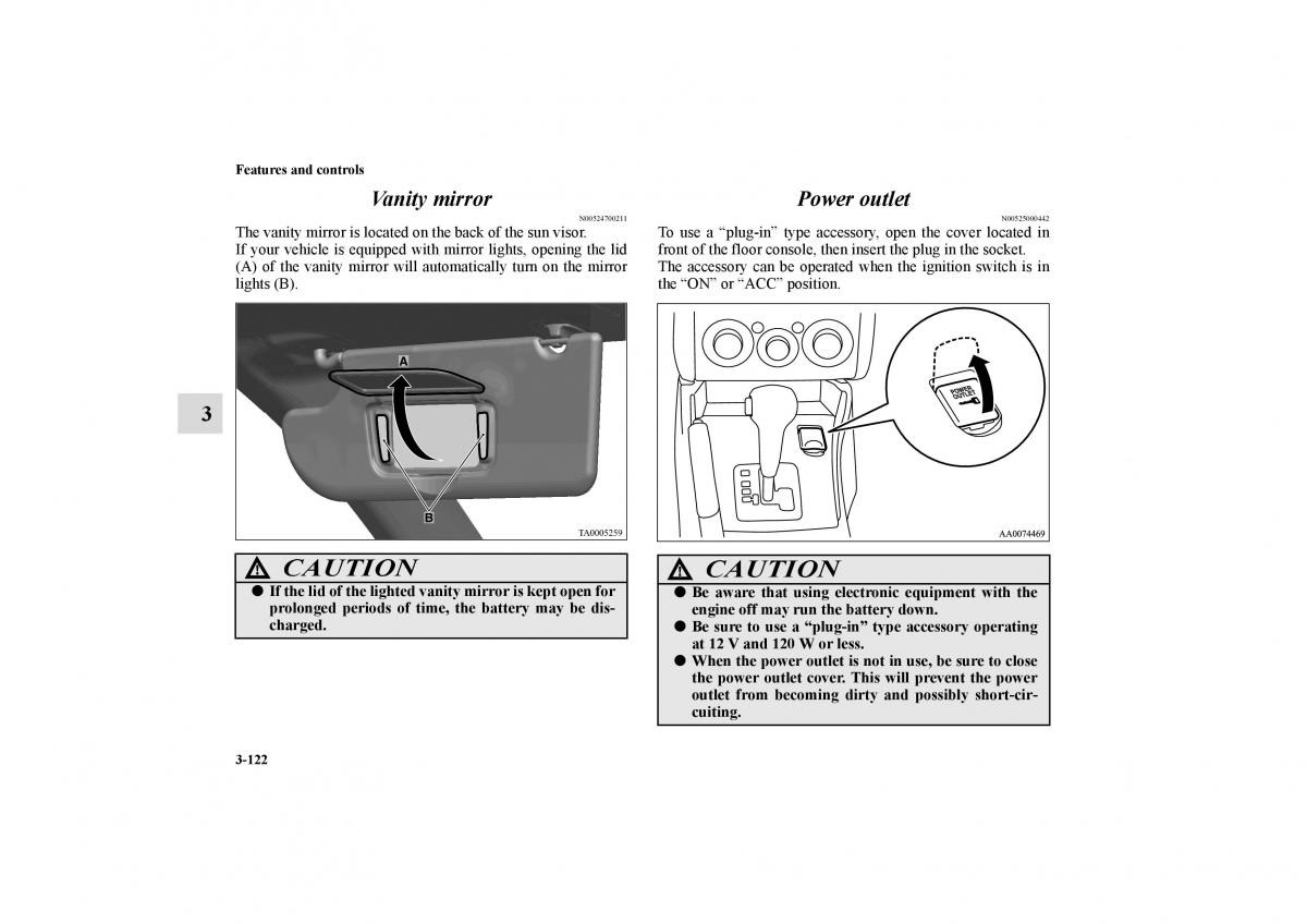 Mitsubishi Galant IX 9 owners manual / page 211