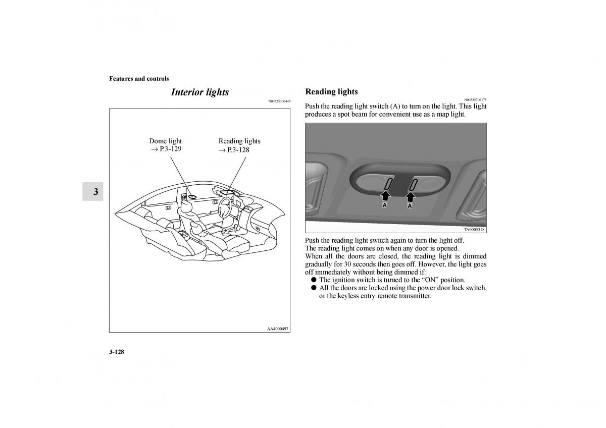 Mitsubishi Galant IX 9 owners manual / page 217