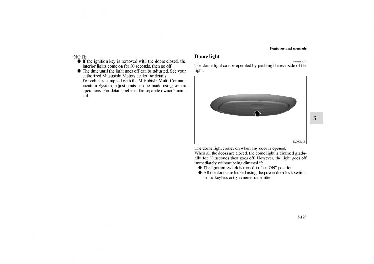 Mitsubishi Galant IX 9 owners manual / page 218