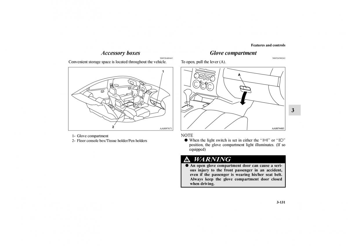 Mitsubishi Galant IX 9 owners manual / page 220