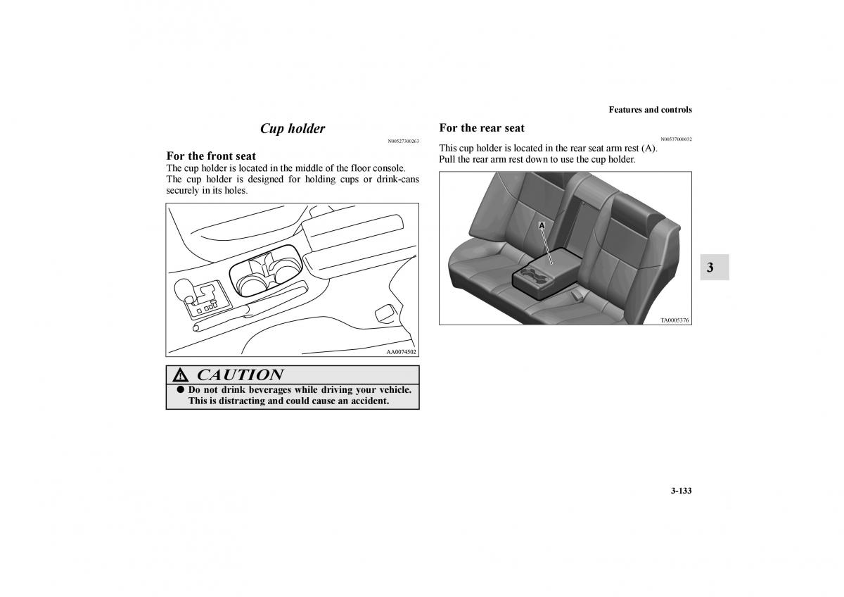 Mitsubishi Galant IX 9 owners manual / page 222