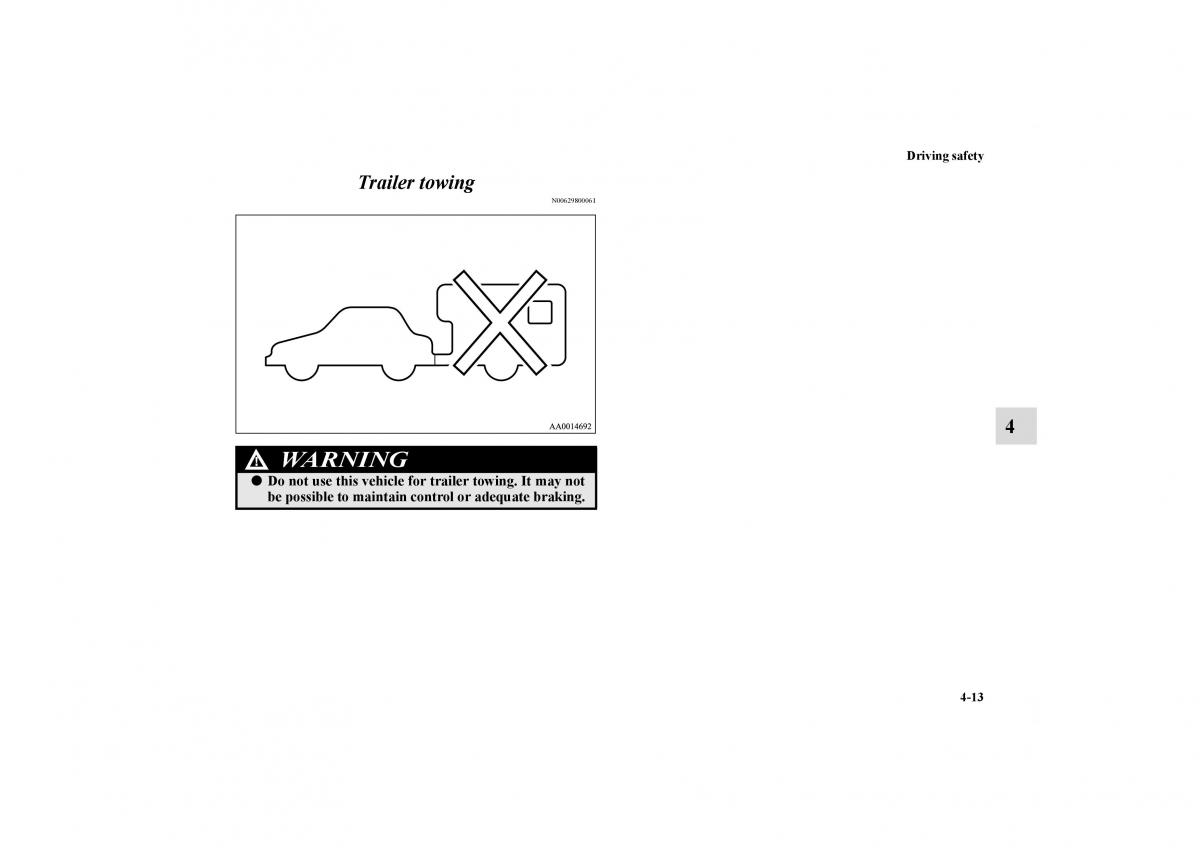 Mitsubishi Galant IX 9 owners manual / page 236