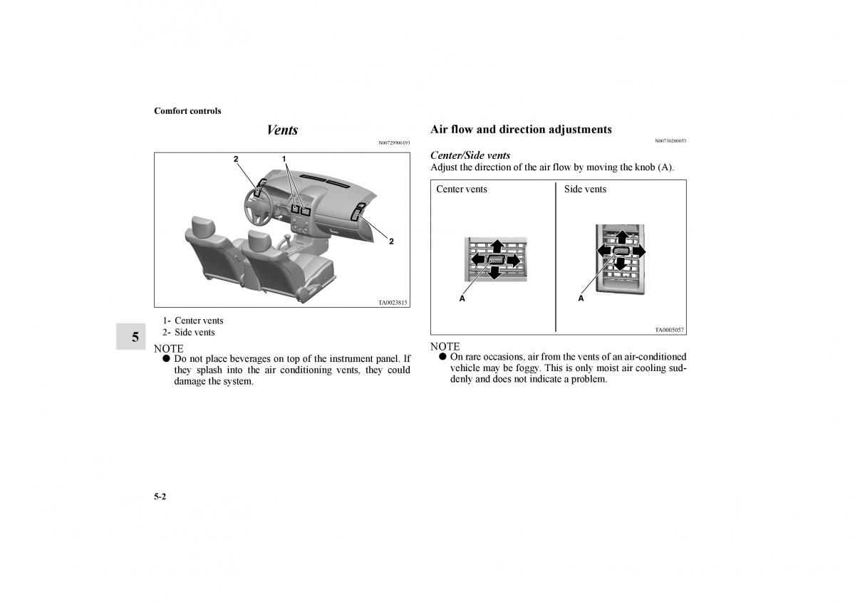 Mitsubishi Galant IX 9 owners manual / page 239