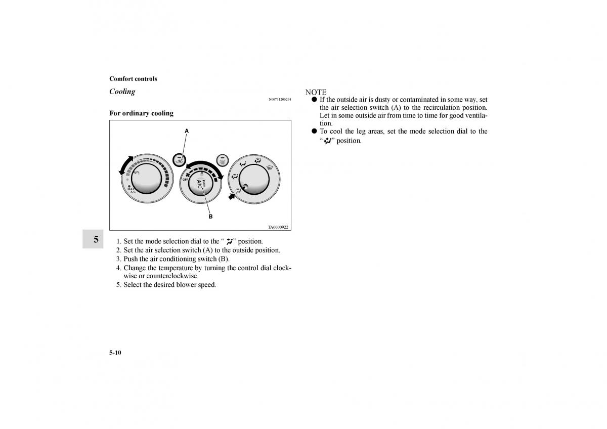 Mitsubishi Galant IX 9 owners manual / page 247