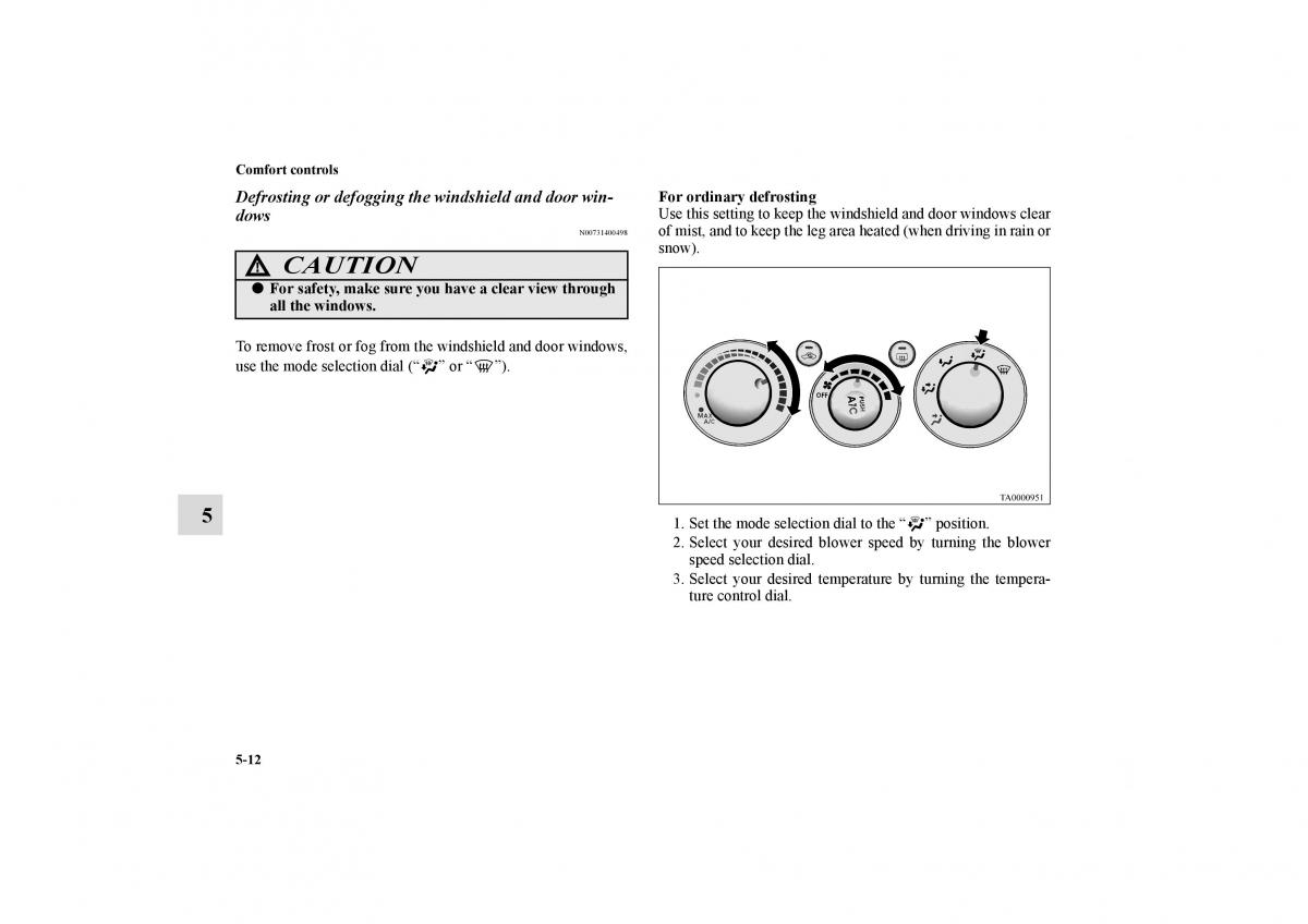 Mitsubishi Galant IX 9 owners manual / page 249